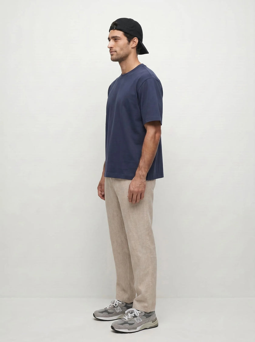 BVM TP TEE 002 NVY 02 full body side