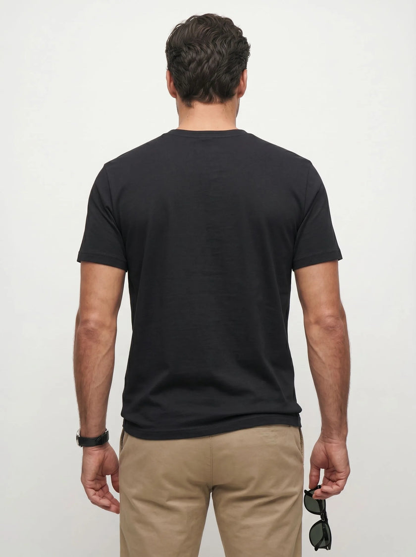 BVM TP TEE 005 BLK 06 half body back