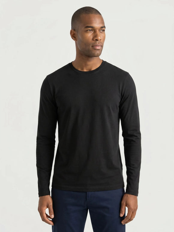 BVM TP TEE 007 BLK 03 half body front